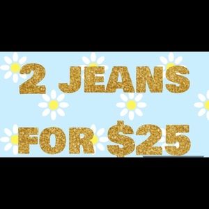 Bundle 2 jeans